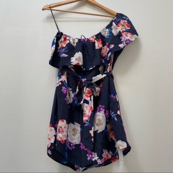 New Yumi Kim Silk Firefly Romper Women Size Medium NWT - Picture 3 of 7